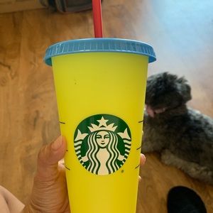 Starbucks color changing cups